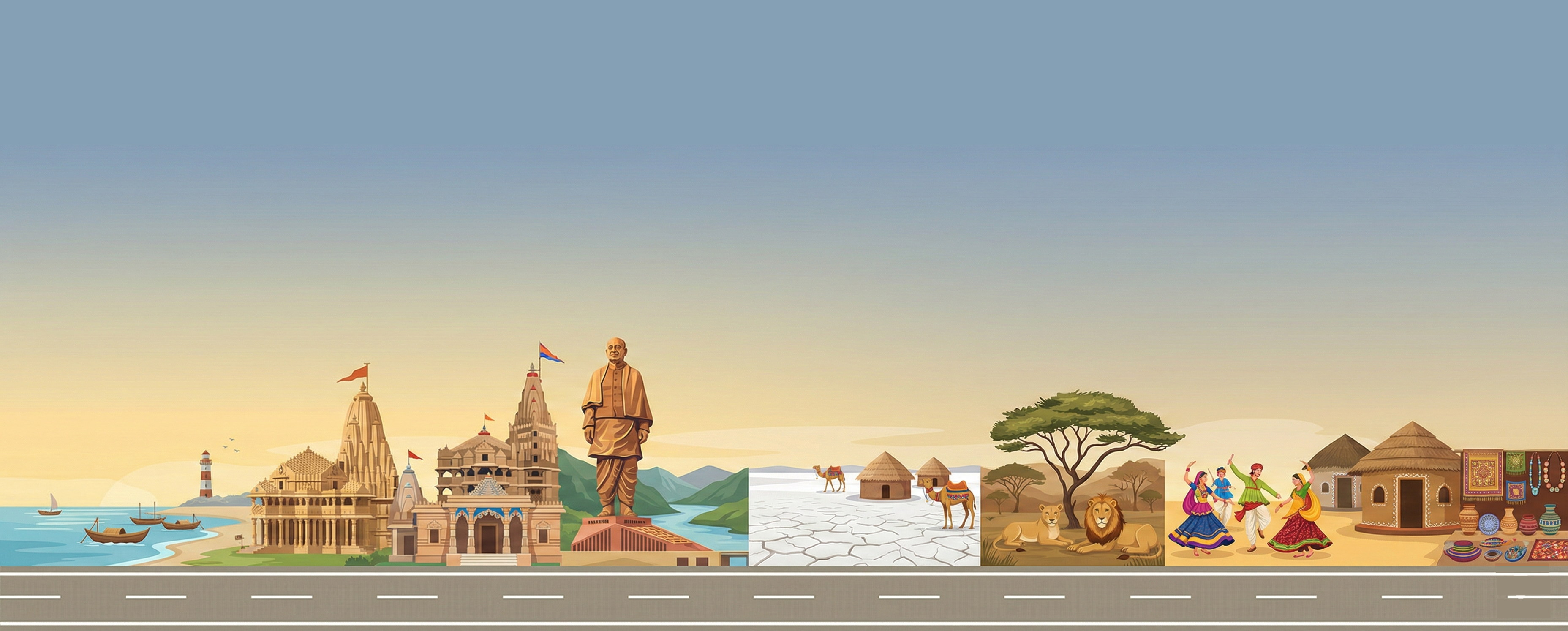 Sanjana Travels Background